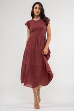 Wine Midi Dress