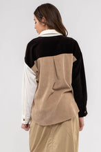 Colorblock Shacket