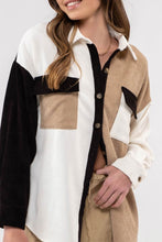 Colorblock Shacket