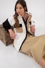 Colorblock Shacket