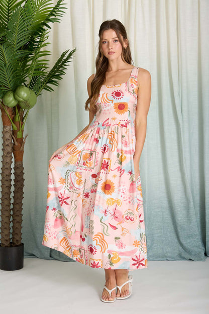 Seaside Escape Maxi Dress