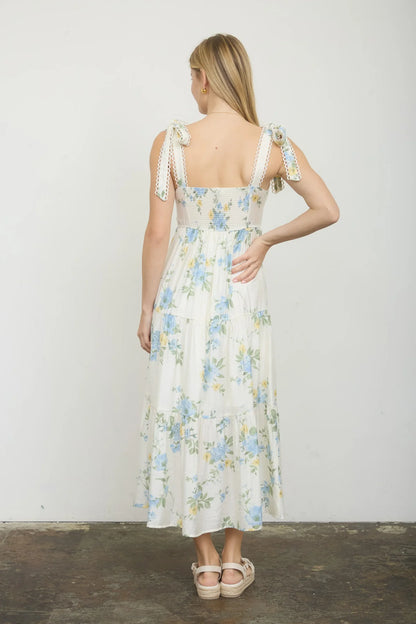 Blue Petal Haven Dress