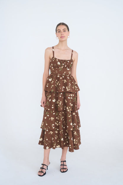 Wildflower Harvest Midi Dress