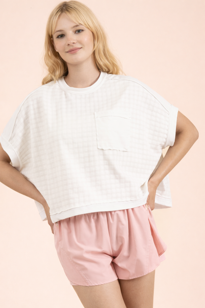 Easygoing in White Tee