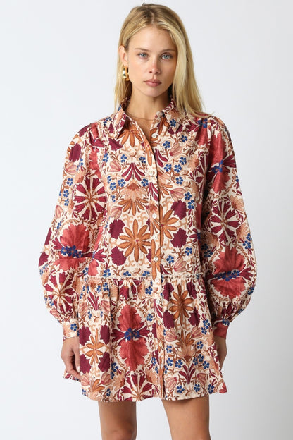 Golden Hour Floral Dress