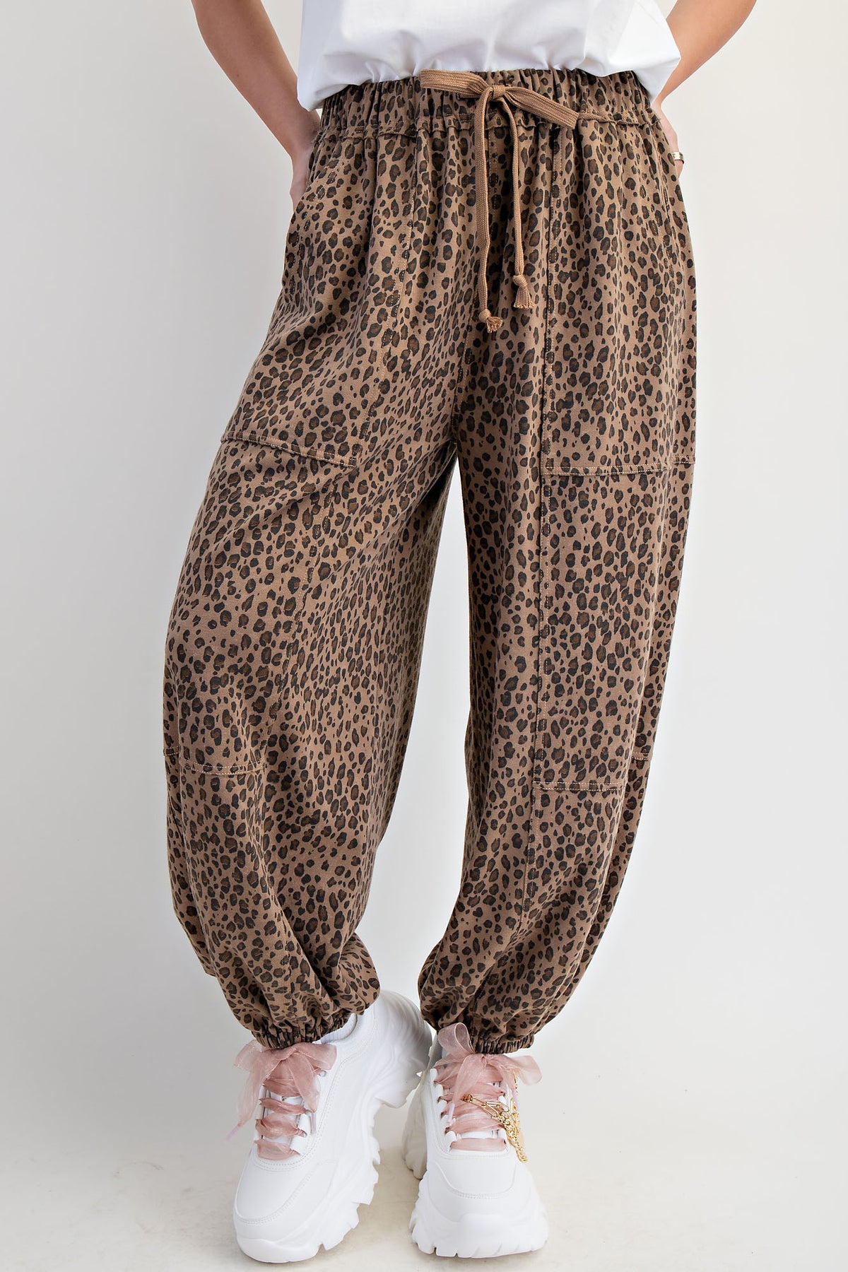 On The Prowl Leopard Jogger Pants