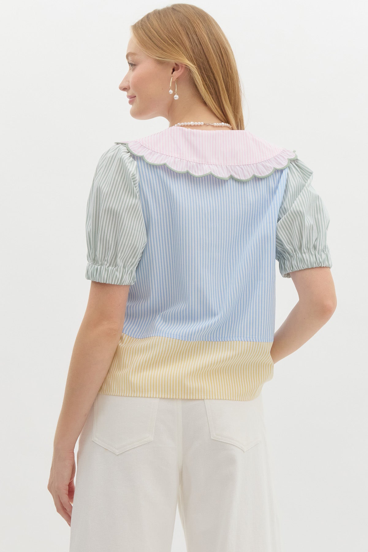 Multi Color Striped Top