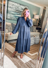 Blush Ash Long Sleeve Maxi