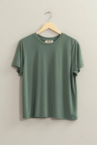 Learn As You Go Green Oversized Tee