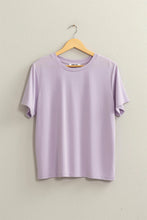 Learn As You Go Lavender Oversized Tee