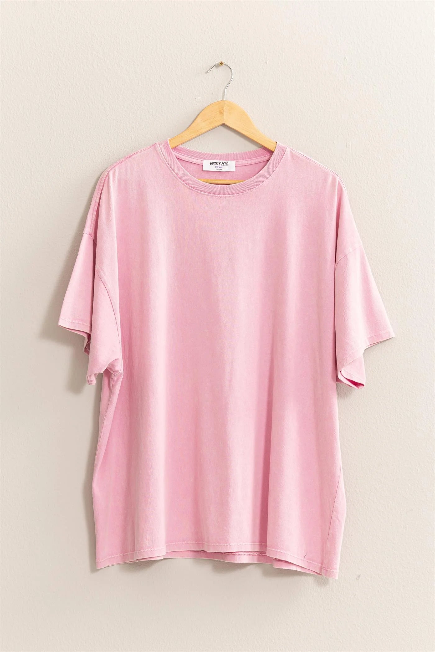 Pink Oversized T Shirt