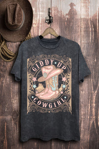 Giddy Up Cowgirl Graphic Tee