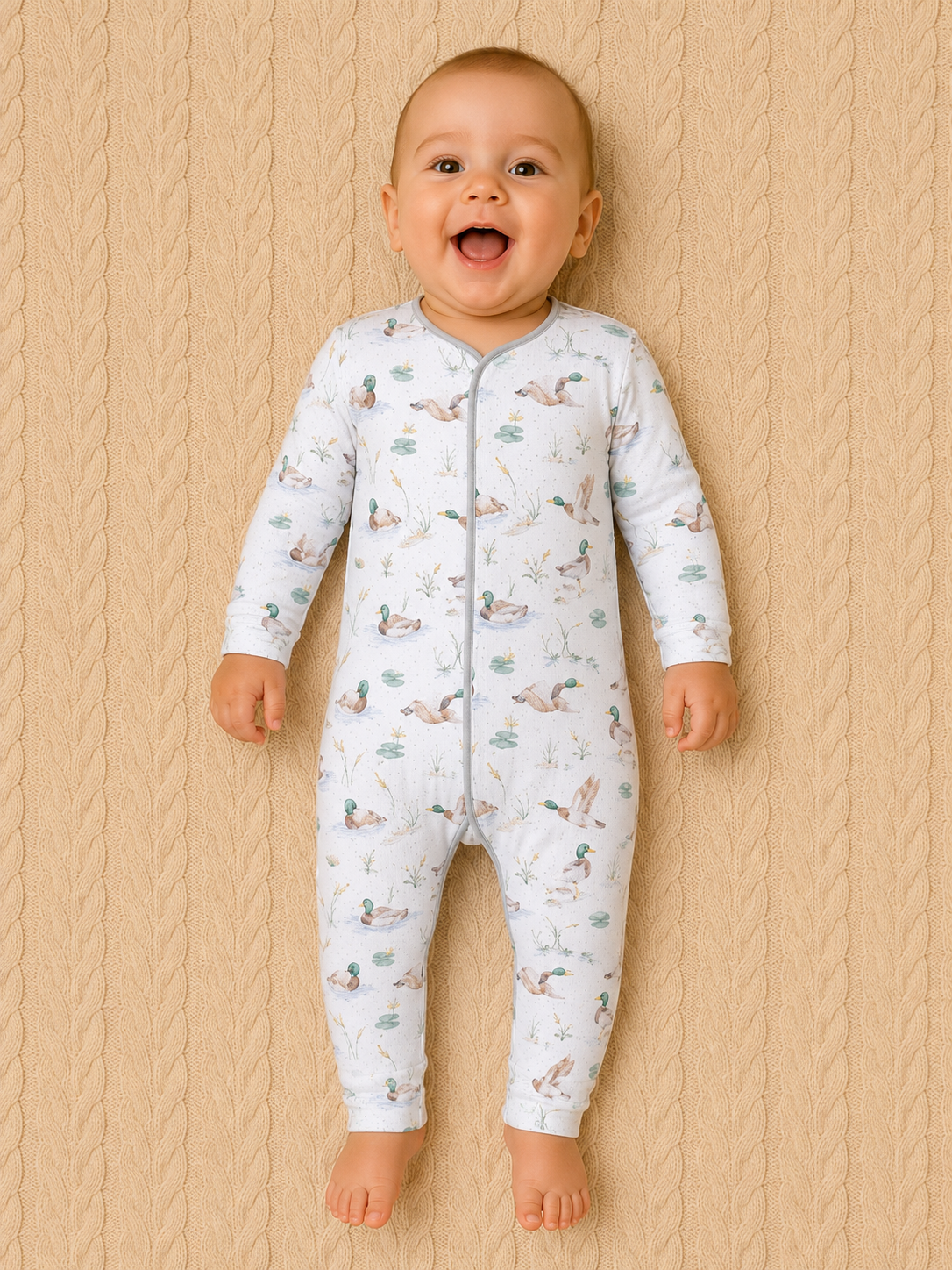 Mallard Duck Coverall W/Piping