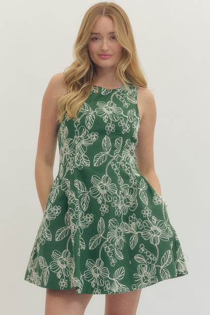 The Emerald Garden Dress