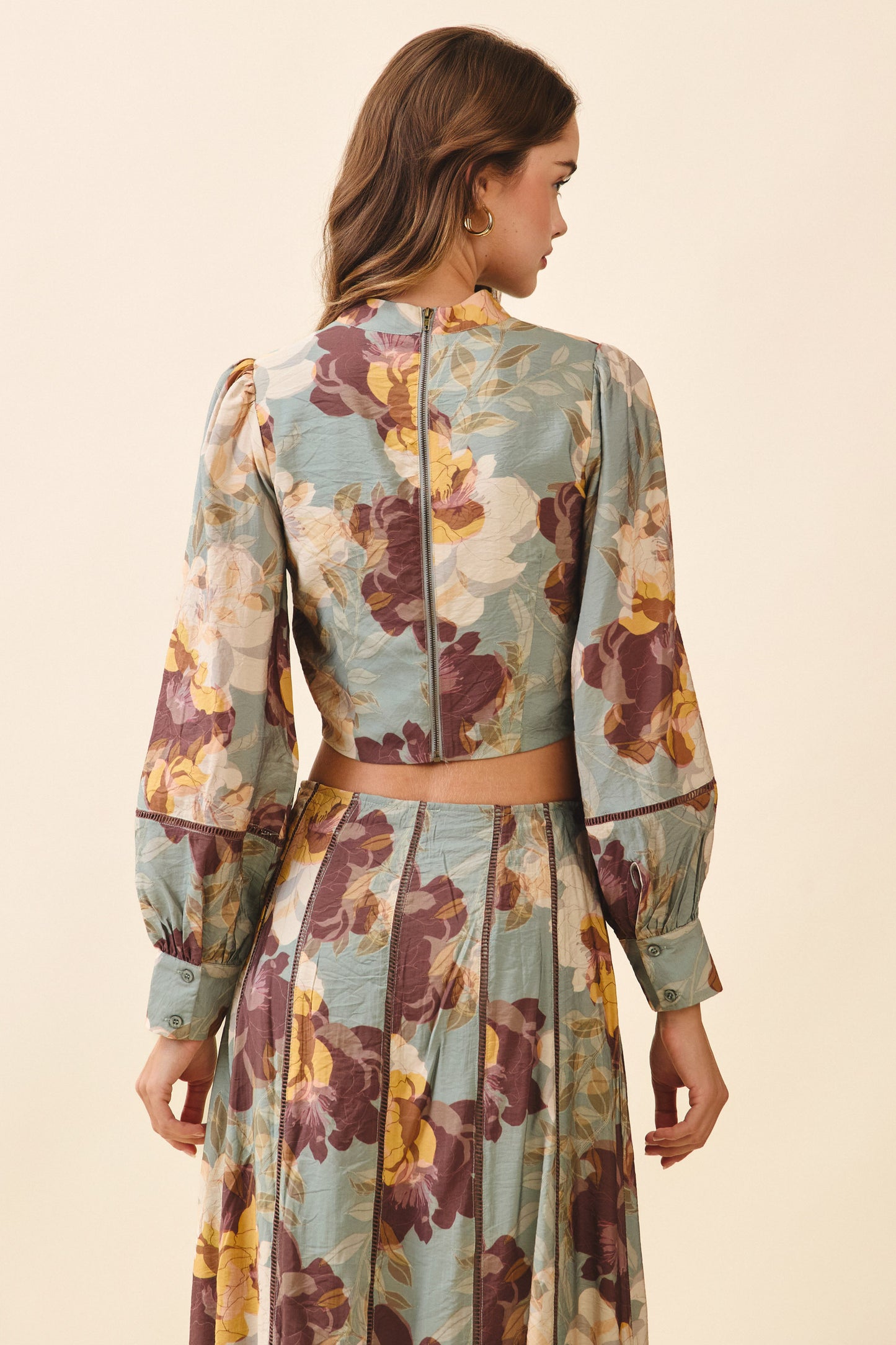 The Fall Florals Top