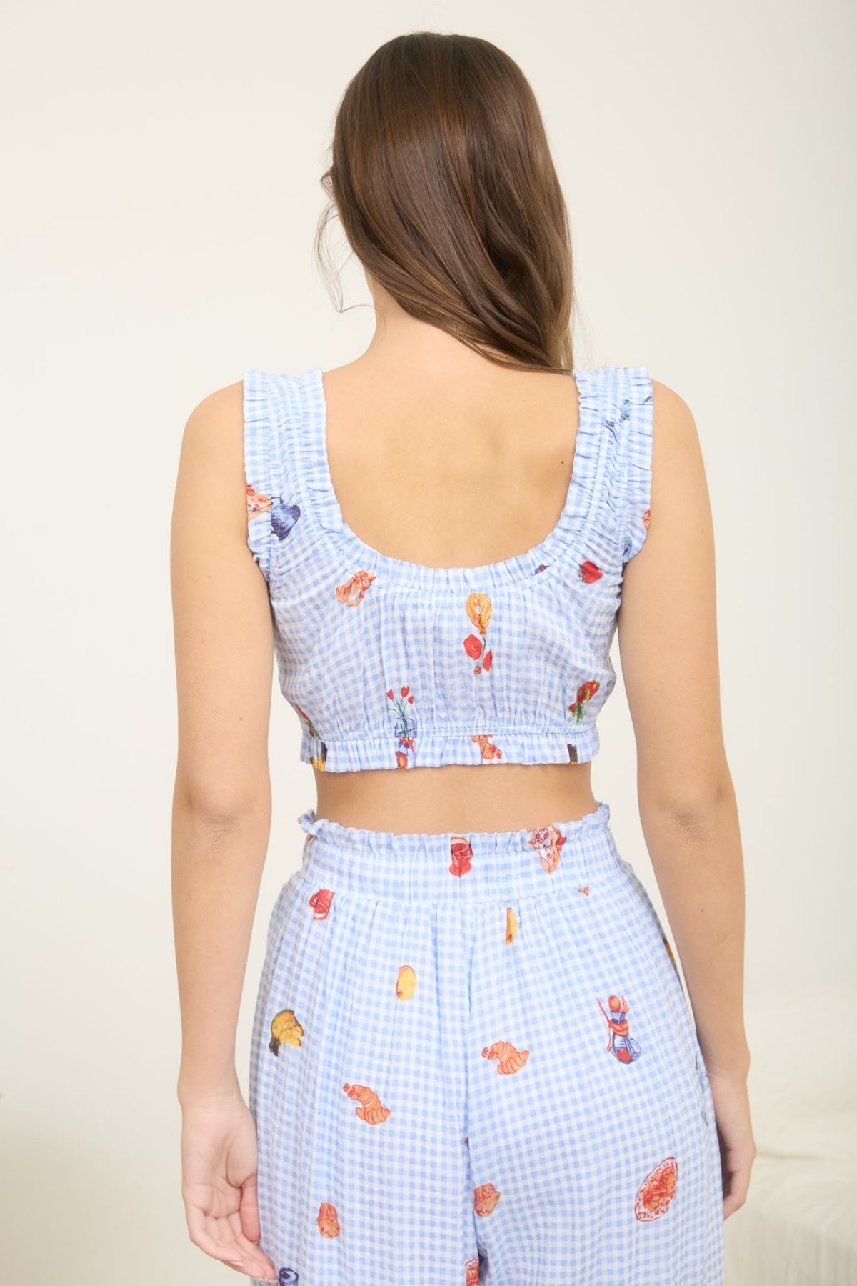 Seaside Citrus Crop Top