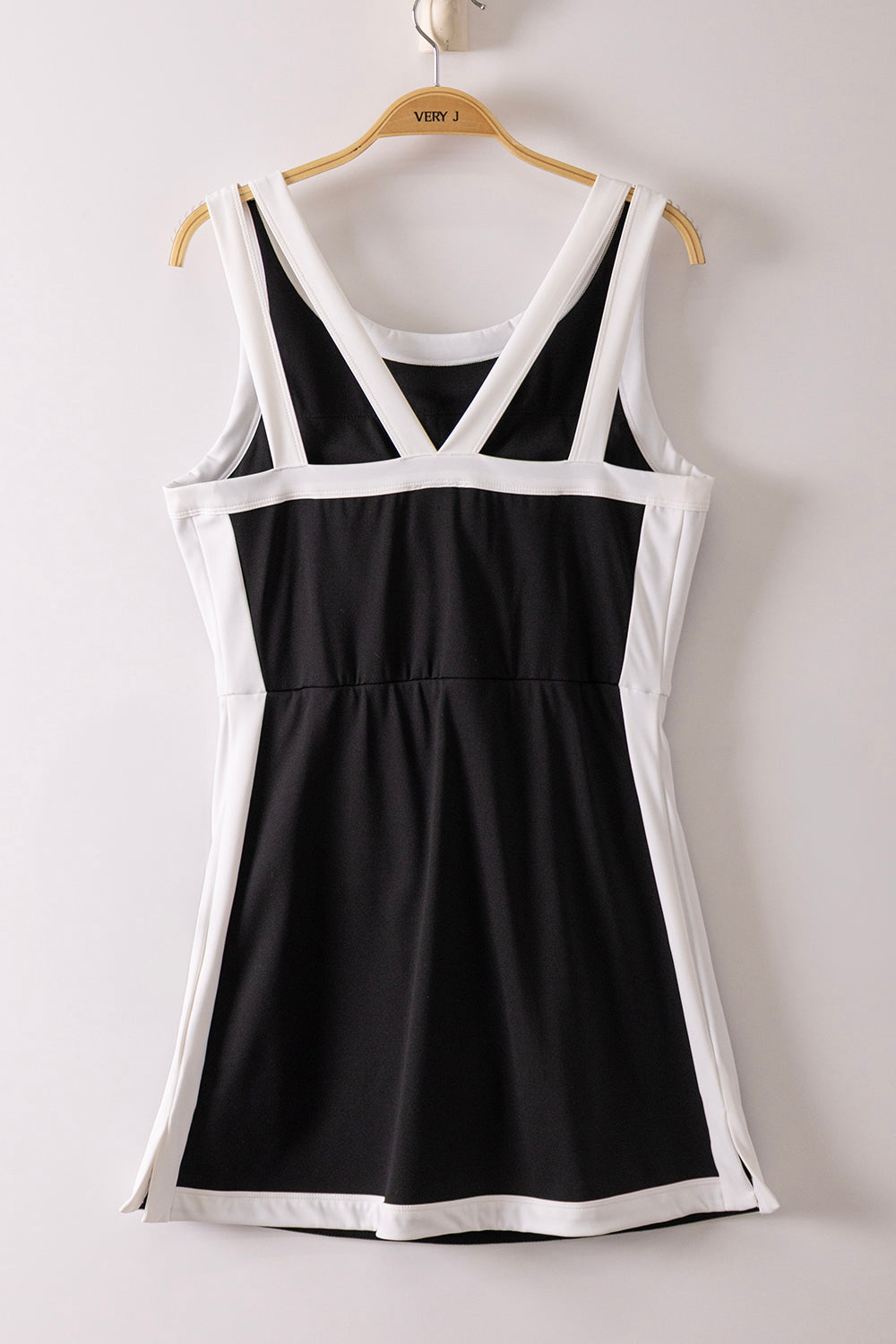 Match Point Black Active Dress W/Bra