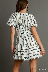 Bow Me Up Two Tone Dress