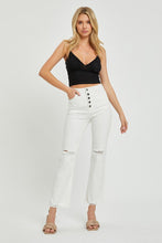 White Lightning Distressed High Rise Jeans
