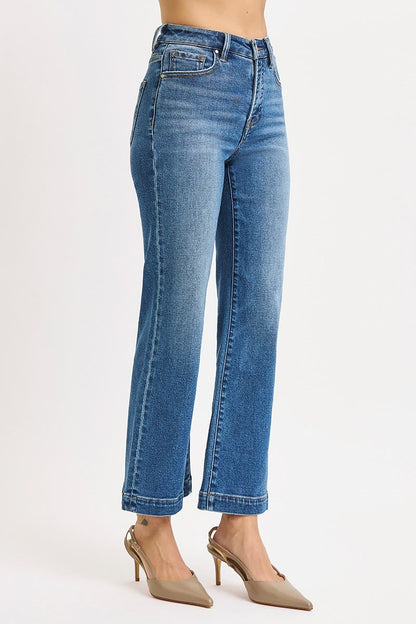 Risen Tummy Control High Rise Jeans