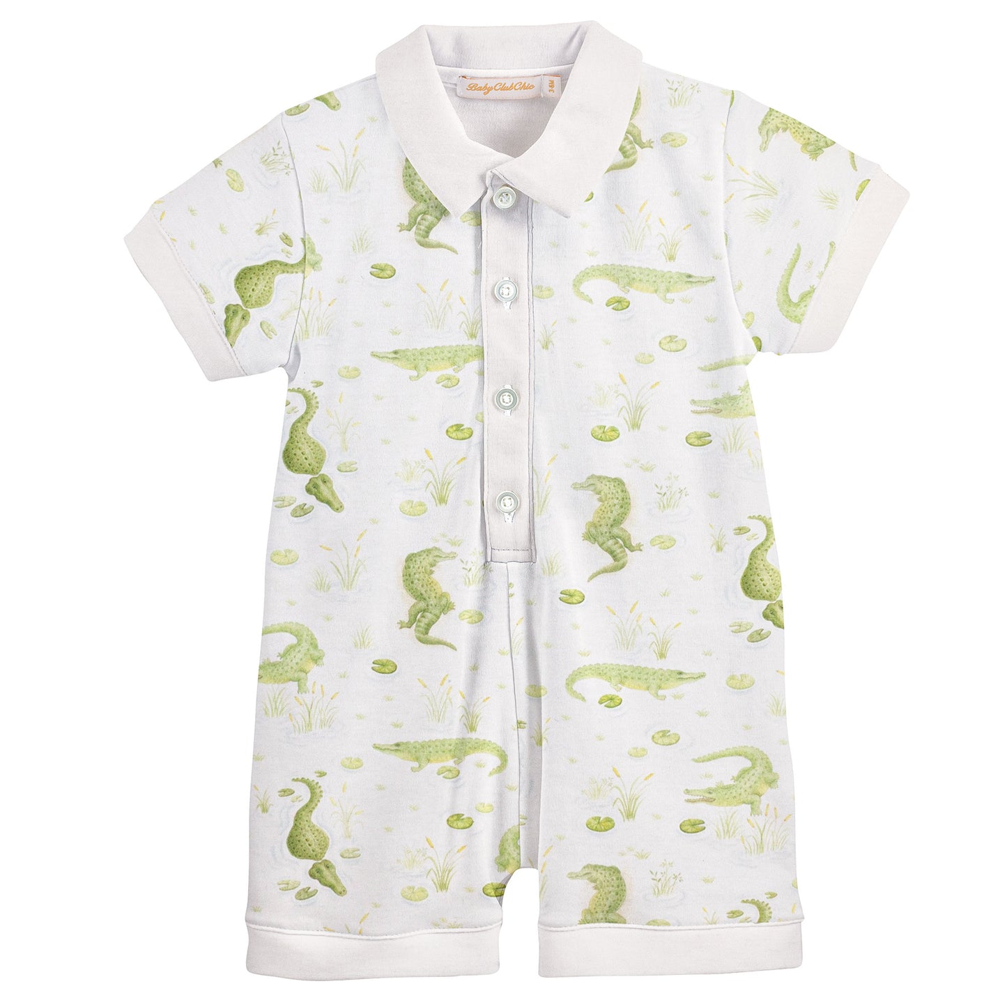 River Crocs Collared Romper