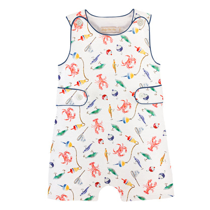 Coastal Claws Romper
