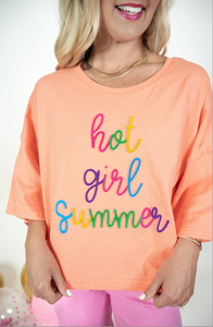 Hot Girl Summer Crop Tee
