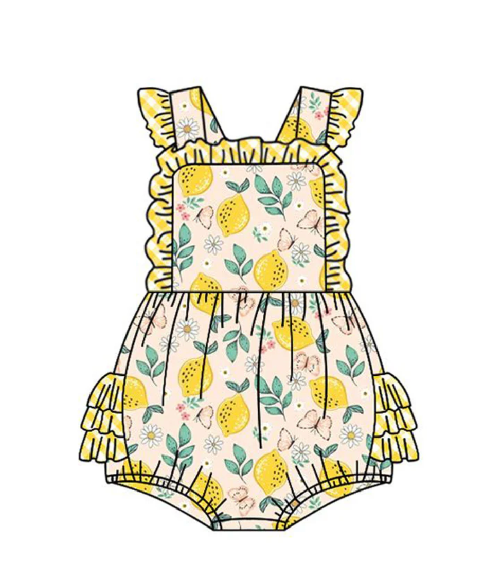 Lemon Print Bubble