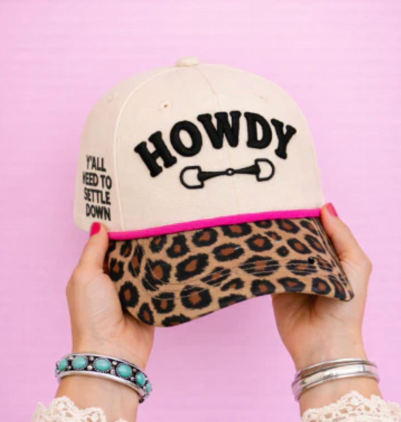 Howdy Leopard Hat