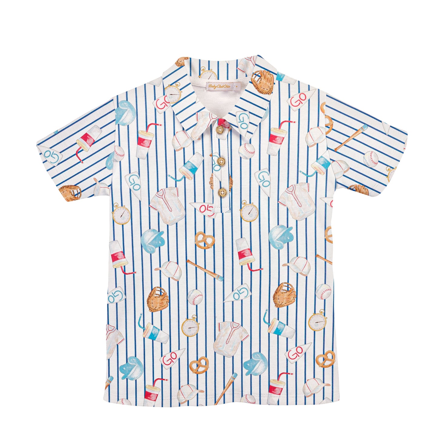 Big League Collared Tee