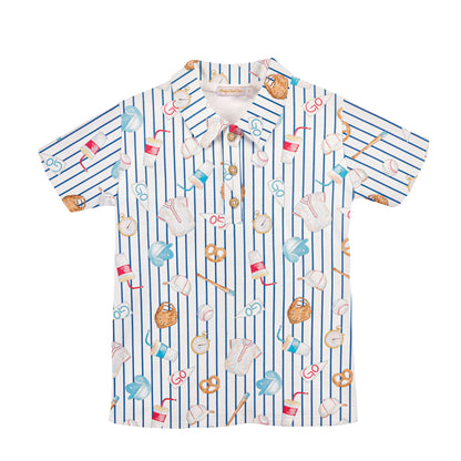 Big League Collared Tee