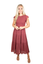 Wine Midi Dress