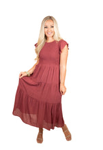 Wine Midi Dress