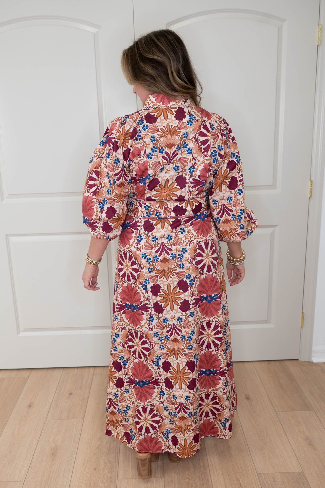 Falling Florals Maxi Dress