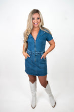 The Perfect Time & Place Denim Dress