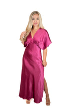 Magenta Maxi Dress