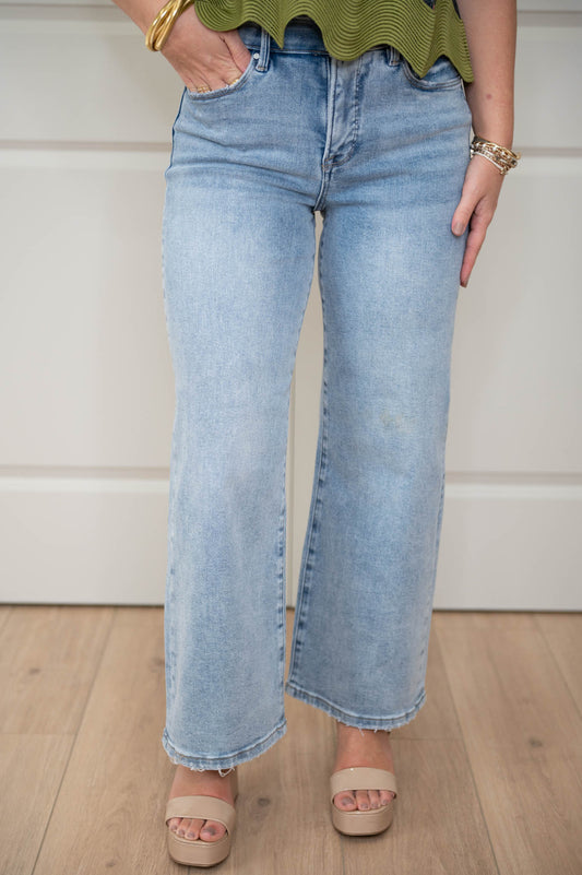 Risen Tummy Control High Rise Jeans