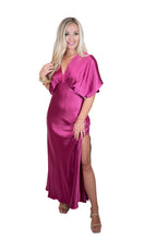 Magenta Maxi Dress
