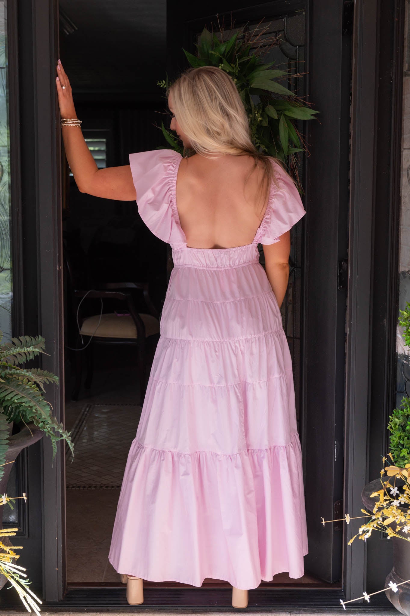 Soft Pink Maxi Dress