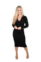 Black Midi Dress