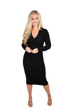 Black Midi Dress
