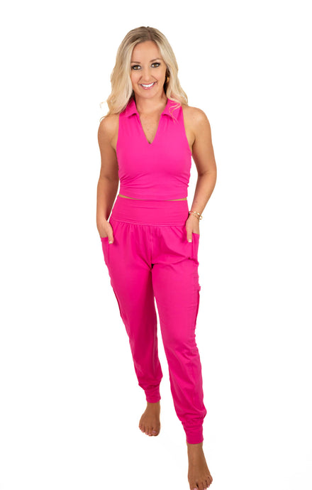 Pink Butter Soft Joggers