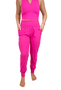 Pink Butter Soft Joggers