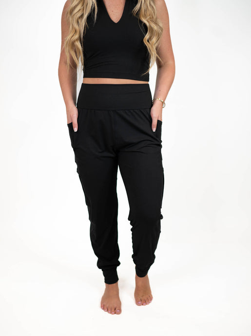 Rhinestone Denim Pants – The Black Pearl Boutique