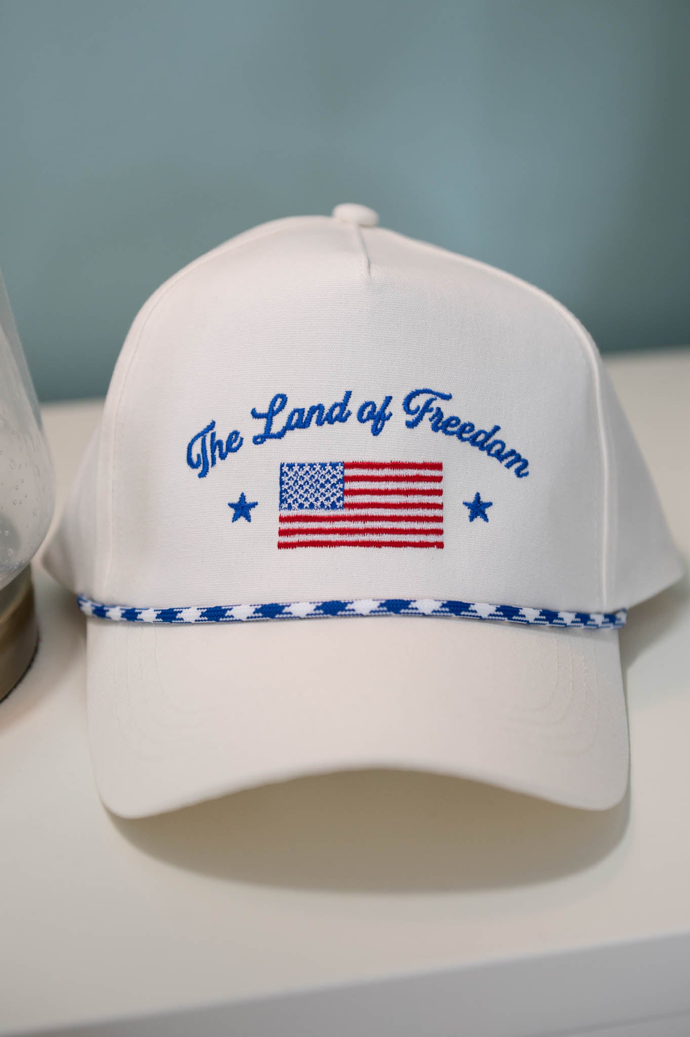 Royal The Land of Freedom Flag Embroidered Trucker Hat