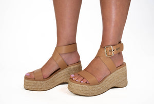 Tawny Tread Platform Sandals