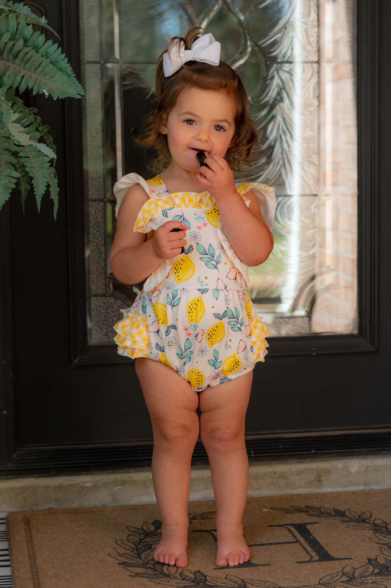 Lemon Print Bubble