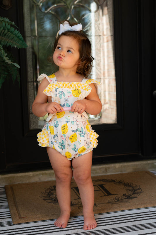Lemon Print Bubble