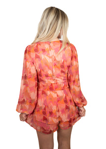 Abstract Printed Romper