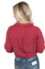 Crimson Long Sleeve Pullover